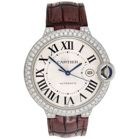 cartier ballon bleu meccanismo|cartier ballon bleu 42mm diamond.